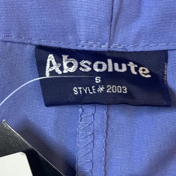 Absolute Medical Scrub Pants Blue Size Small - Picture 3 of 8